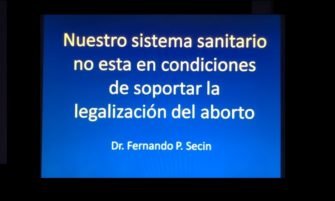 Nuestro sistema sanitario no soporta legalizar el aborto