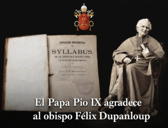 Dupanloup pero sin mitificaciones